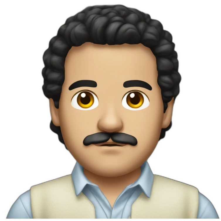 Pablo-escobar-young emoji