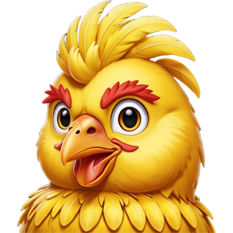 Chica the chicken emoji