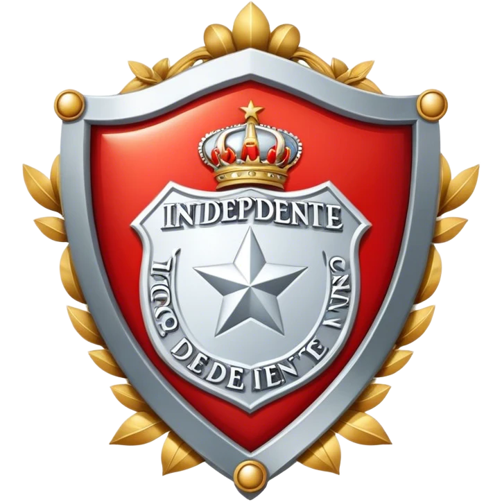 Escudó de independiente  emoji