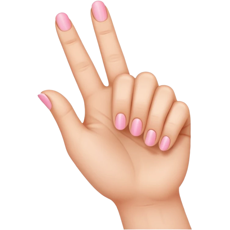 Pinky finger up emoji