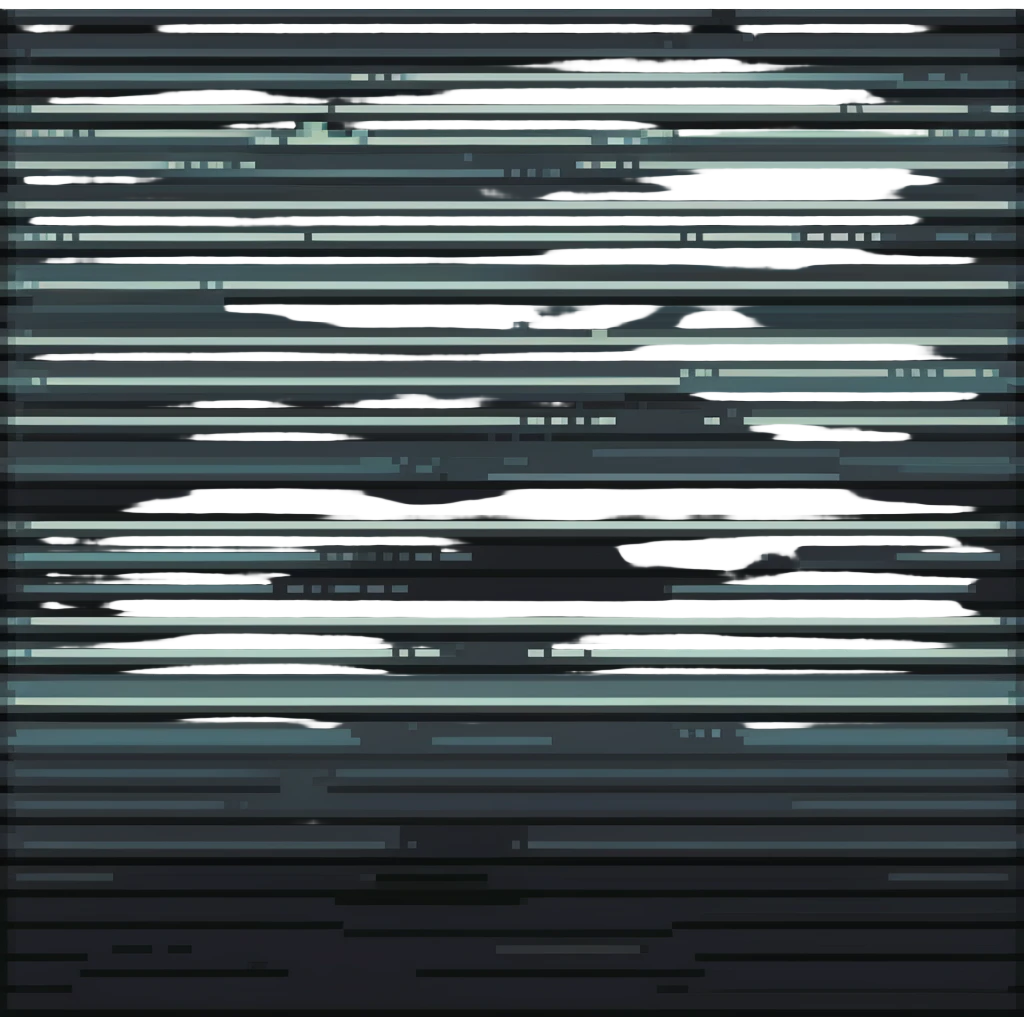 pixel art ripple in water symbolizing teesür emoji