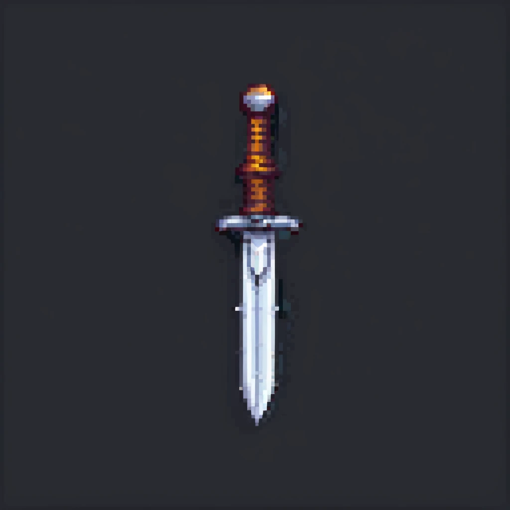 netherite sword pixel art angled view emoji