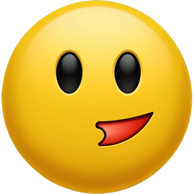 strong pac man side view emoji