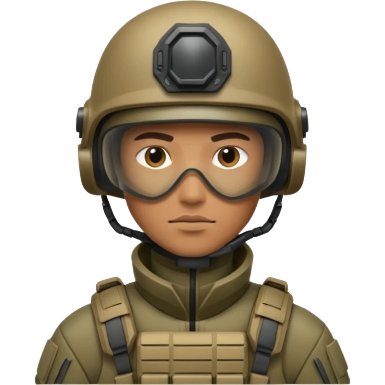 Futuristic Military men emoji