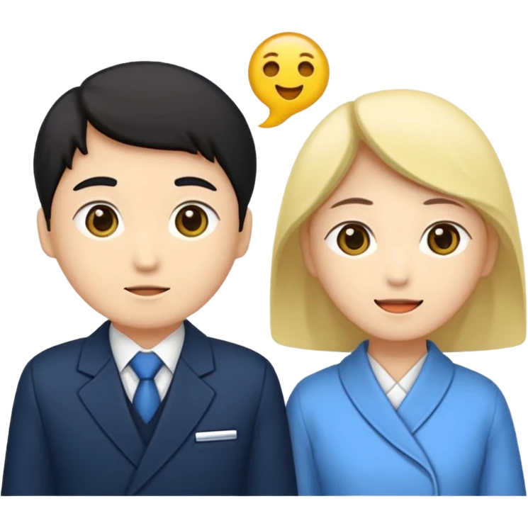산타 모자를 쓰지 않은 대머리 젊은 산타 얼굴 정면 emoji