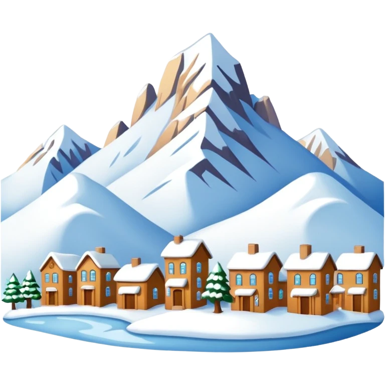 Haz la ciudad de Colorado nevando emoji