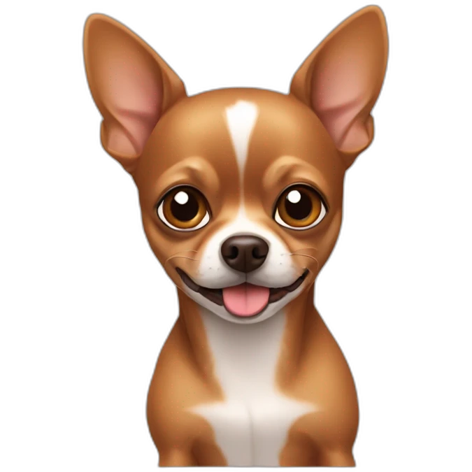 brown chihuahua emoji