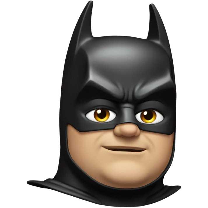 Fat Batman emoji