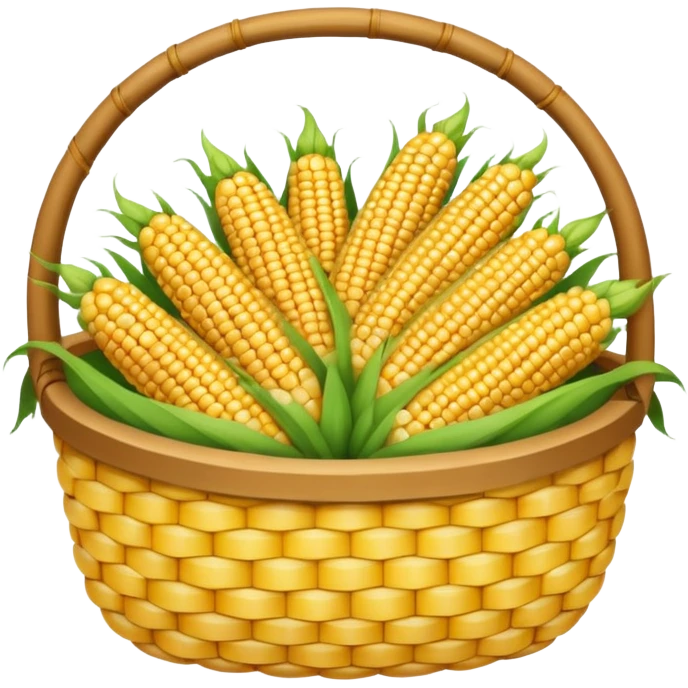 corn grain basket  emoji