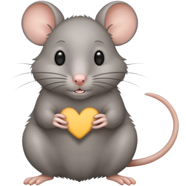gray rat emoji