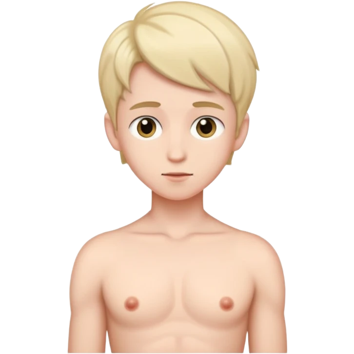 Мальчик с вагиной и сиськами emoji