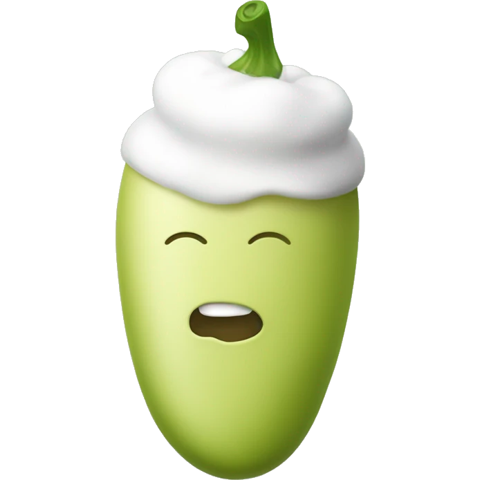 cornichon avec lait qui en sort emoji