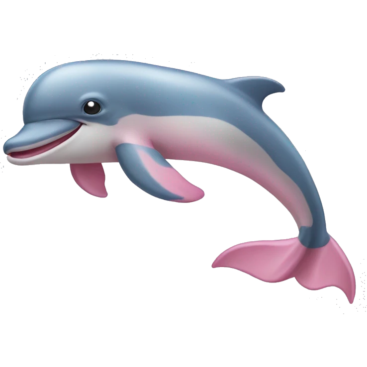 Pink Dolphin  emoji