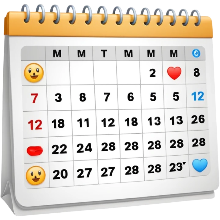 calendar emoji