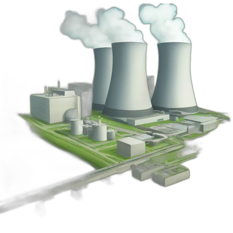 nuclear plant ecology French emoji