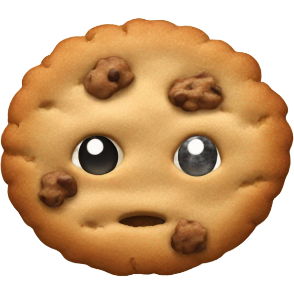 oatmeal cookie emoji