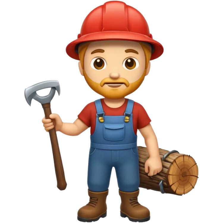 woodcutter emoji