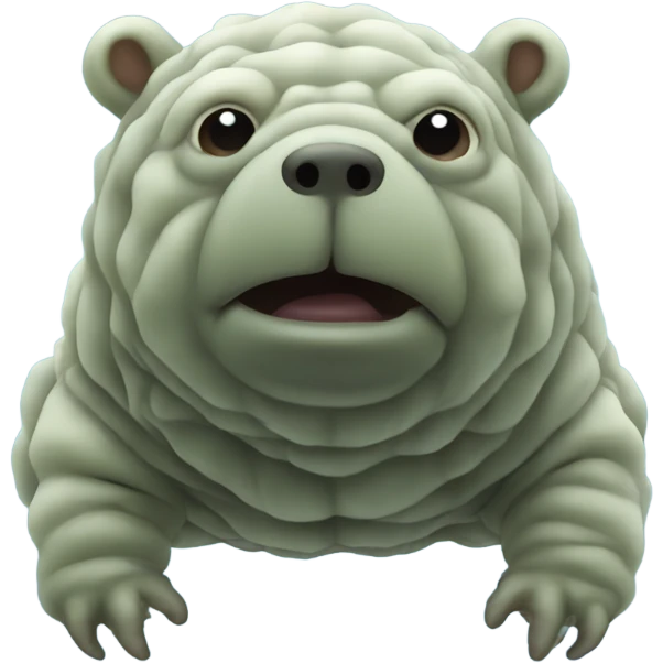 Water bear (tardigrade) emoji