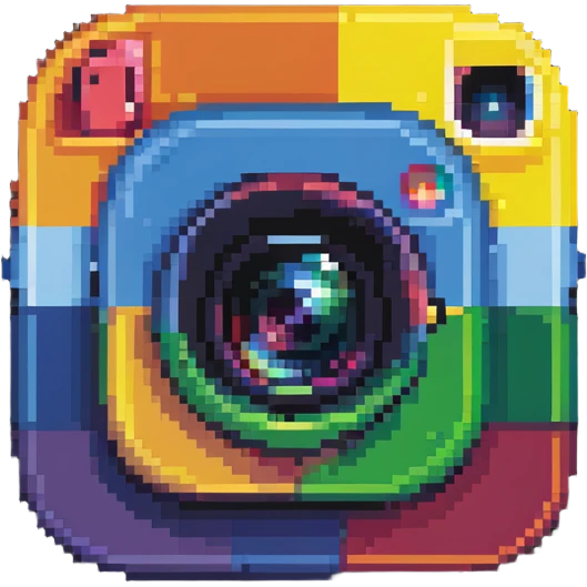 Instagram camera logo emoji