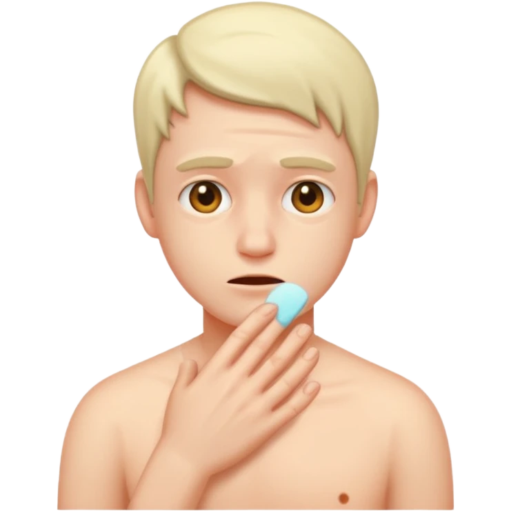 itchy emoji