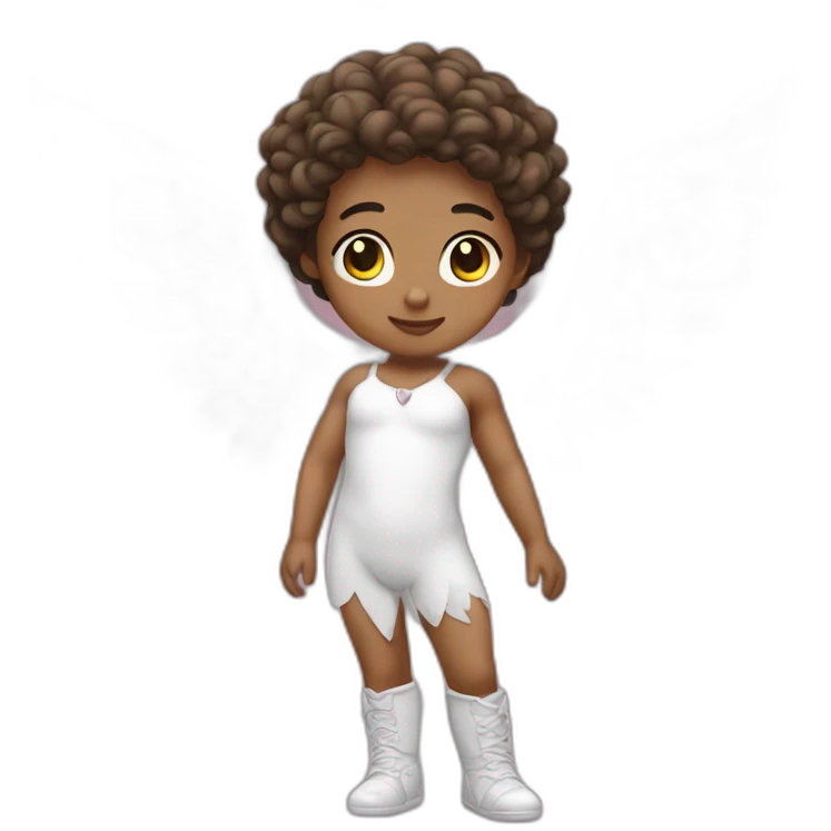 cupid light skin with wings emoji