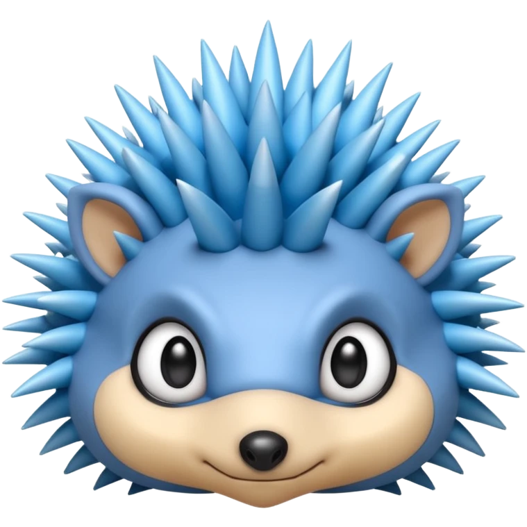 alien hedgehog pokemon face emoji