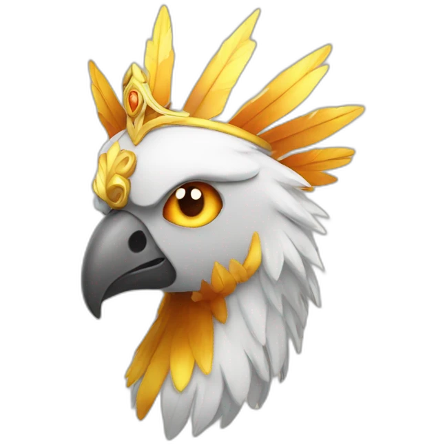 Fenix in crown emoji