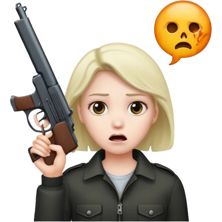 Gun to head  emoji