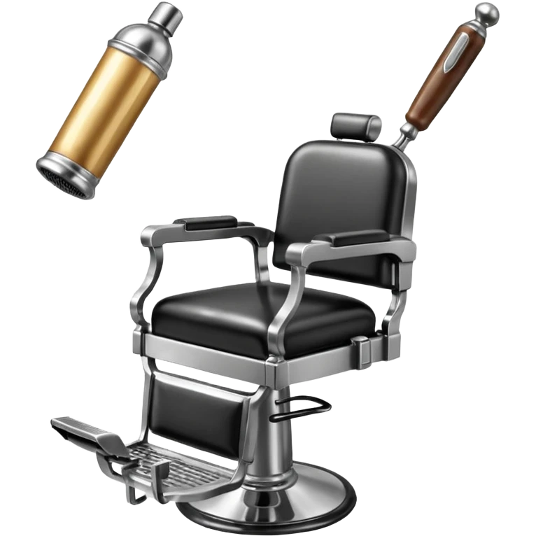 barber shop items, single emoji