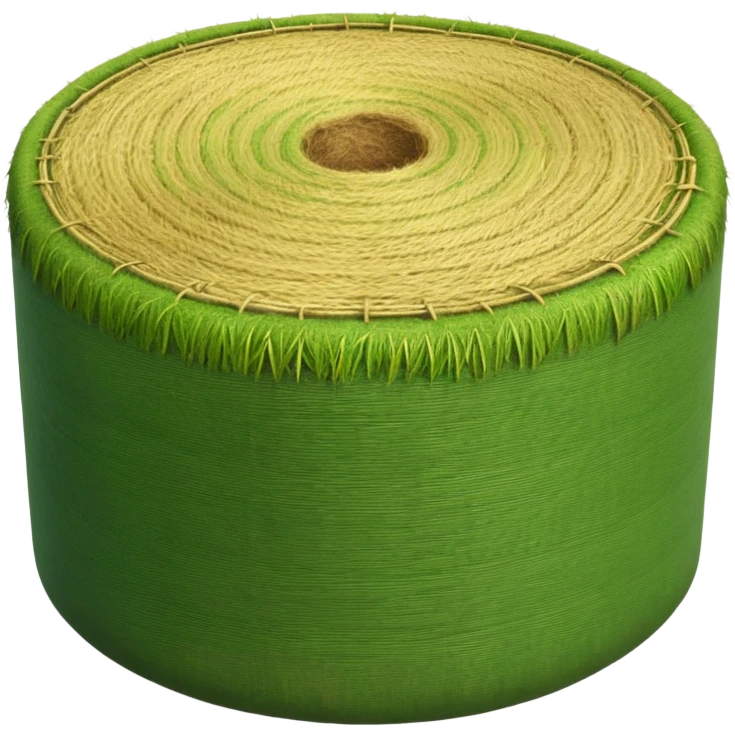 silage hay bale emoji