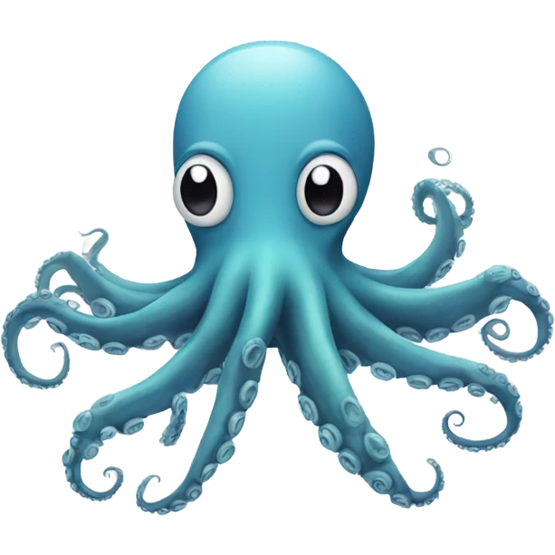 octopus with only one arm emoji