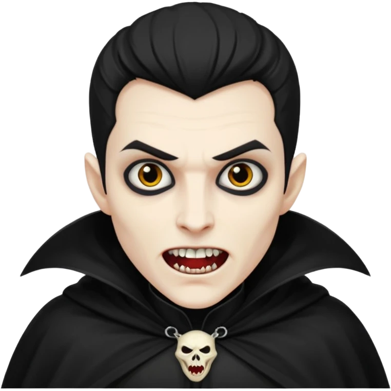 Black vampire emoji