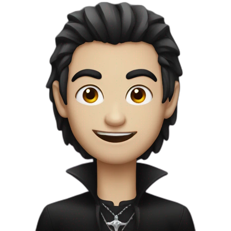 Gay vampire emoji