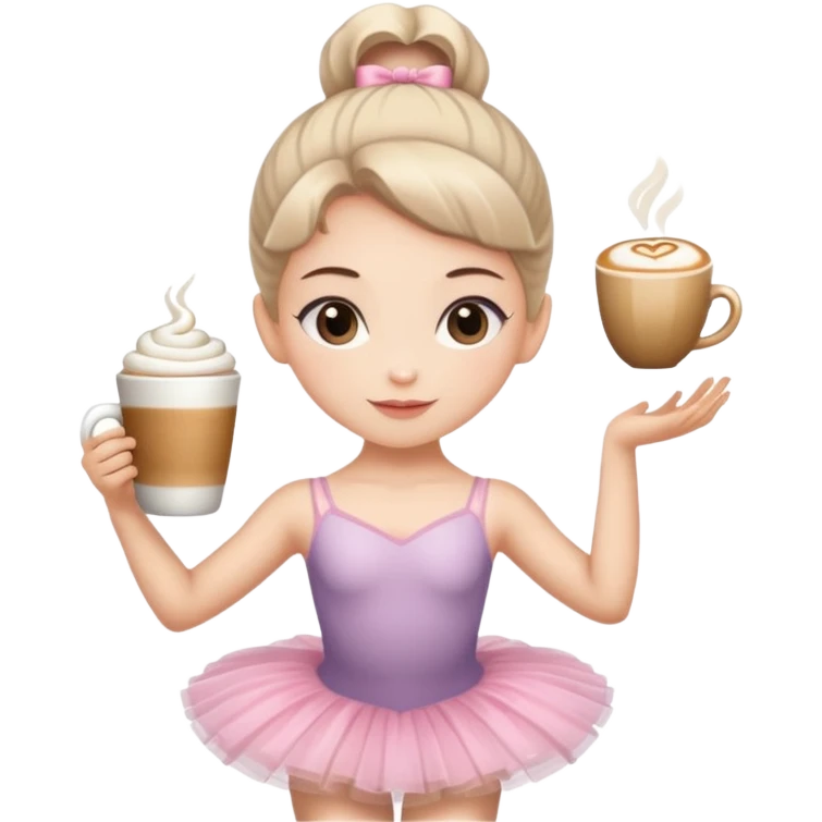 Ballerina cappuccino   emoji