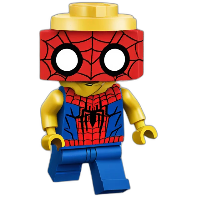LEGO spiderman emoji