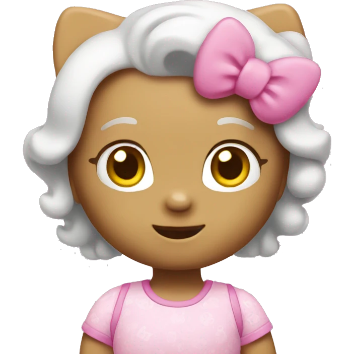 Hello kitty emoji