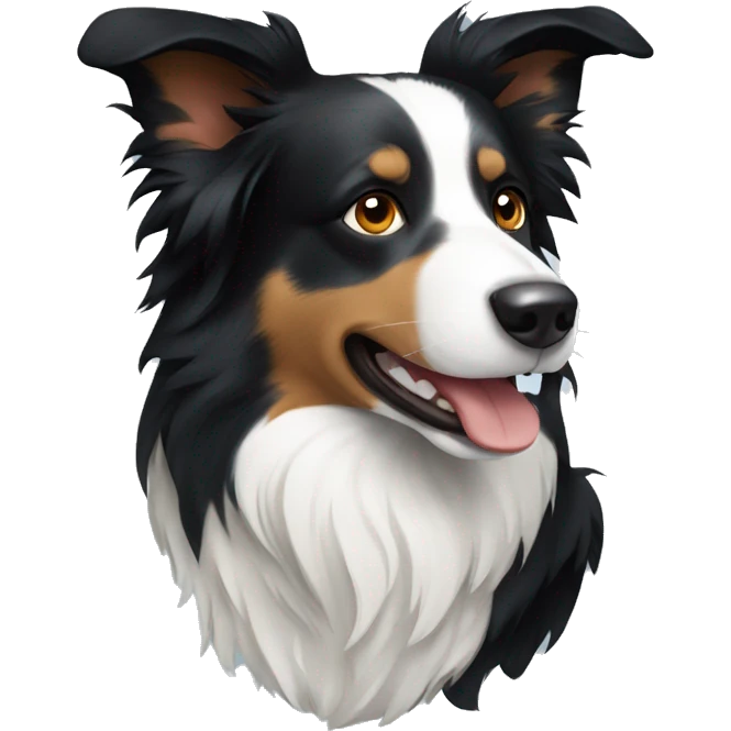 Border collie  emoji