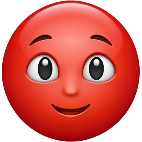 write "RED" emoji