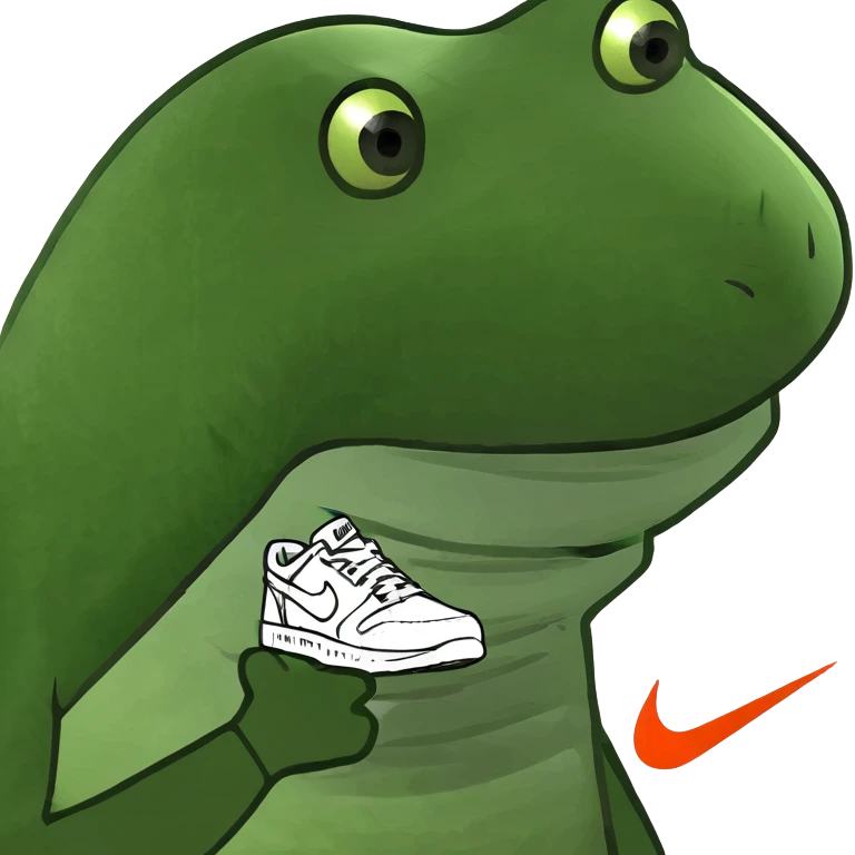 shark whit nike  emoji