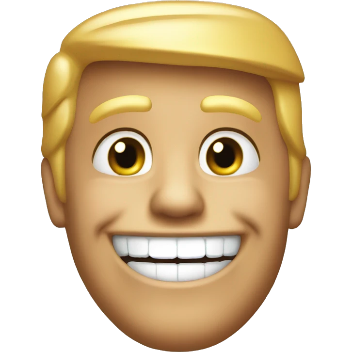 Donald trump smile emoji