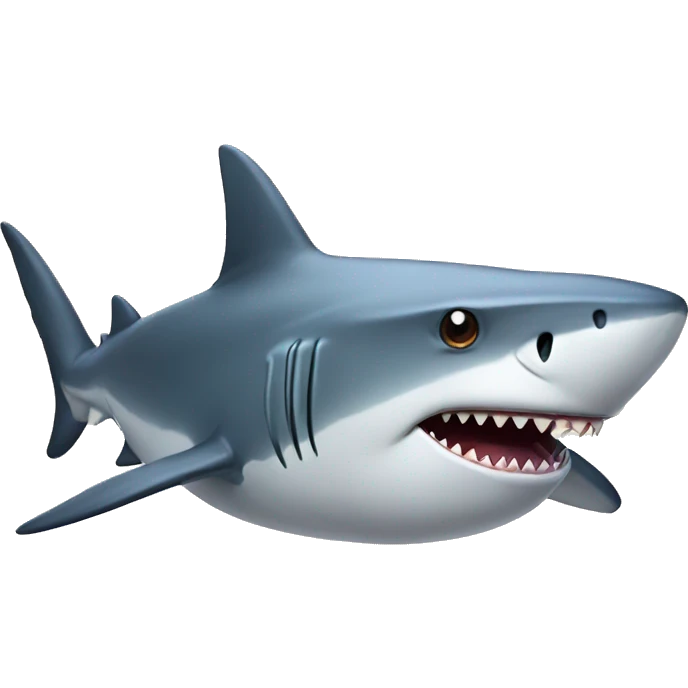 shark with tophat emoji