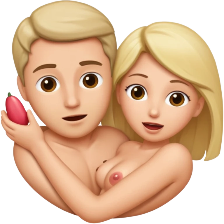 dick inside of vagina while cumming emoji
