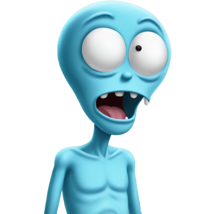 PORFA HAZME 20 EMOJIS DE SR.MEESEEKS DE RICK Y MORT emoji