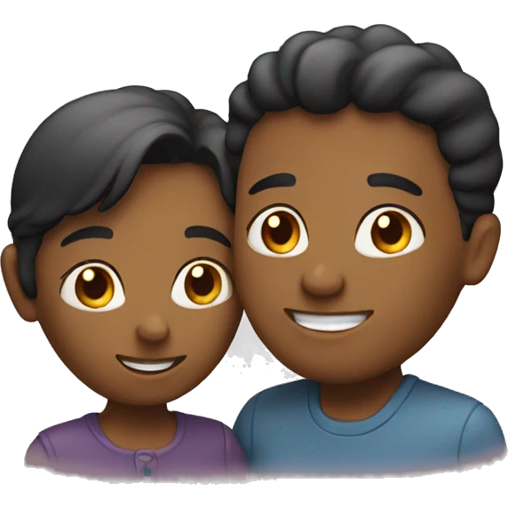 two people chatting emoji