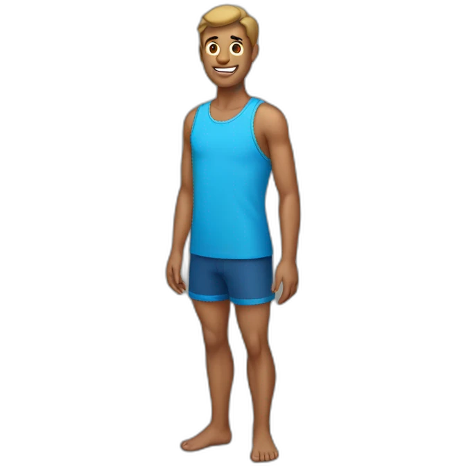 Man with boxers emoji