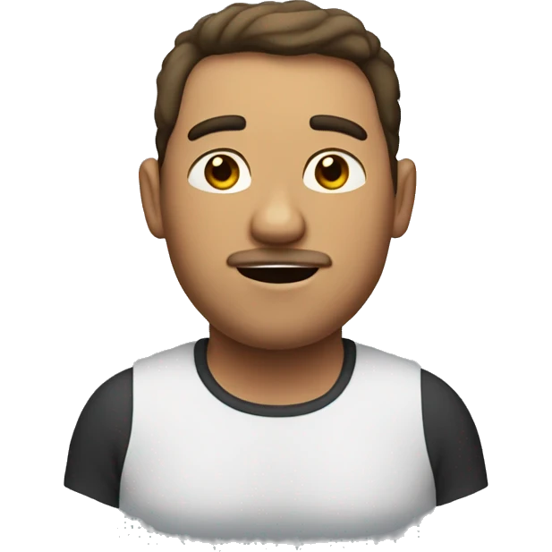 not so fat guy emoji