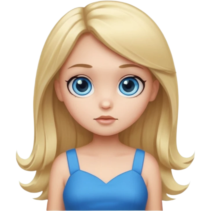 Bubbles Powerpuff Girls emoji