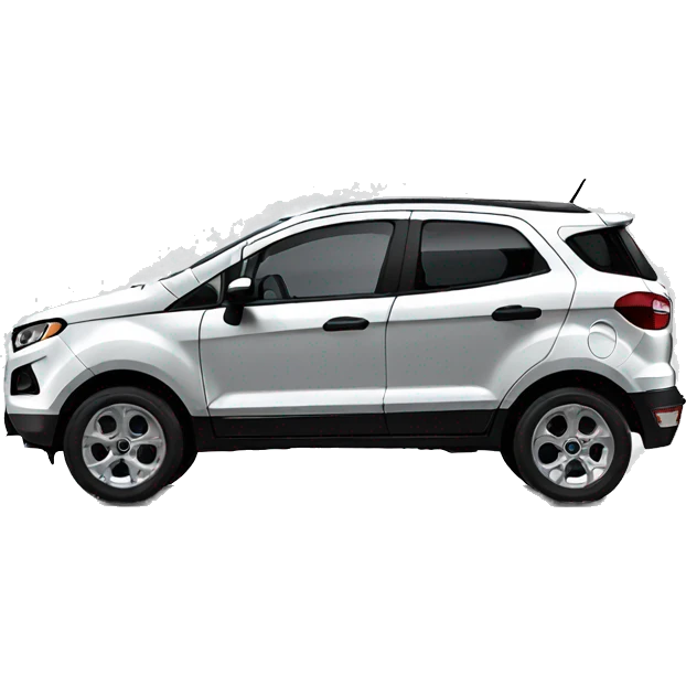 Ford Ecosport preta emoji