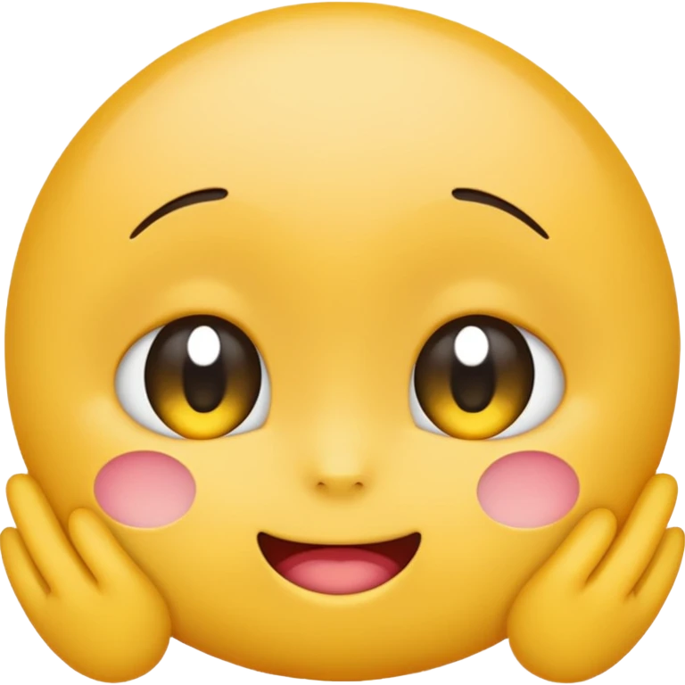 Shying emoji emoji