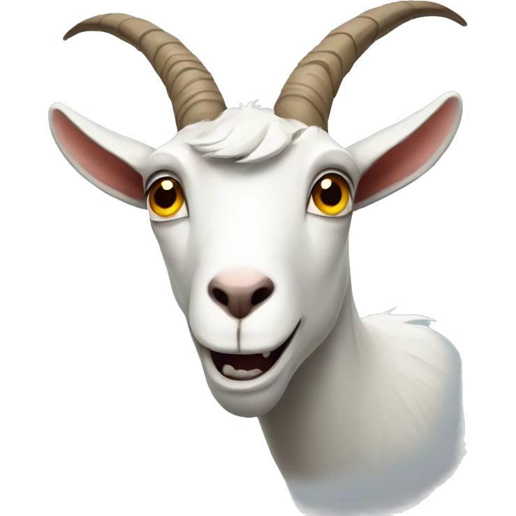 scared goat emoji
